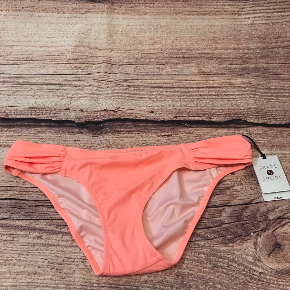 Target coral pink bikini bottoms swim